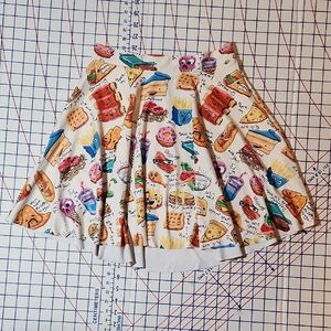 Blackmilk Munchies Skater Skirt M